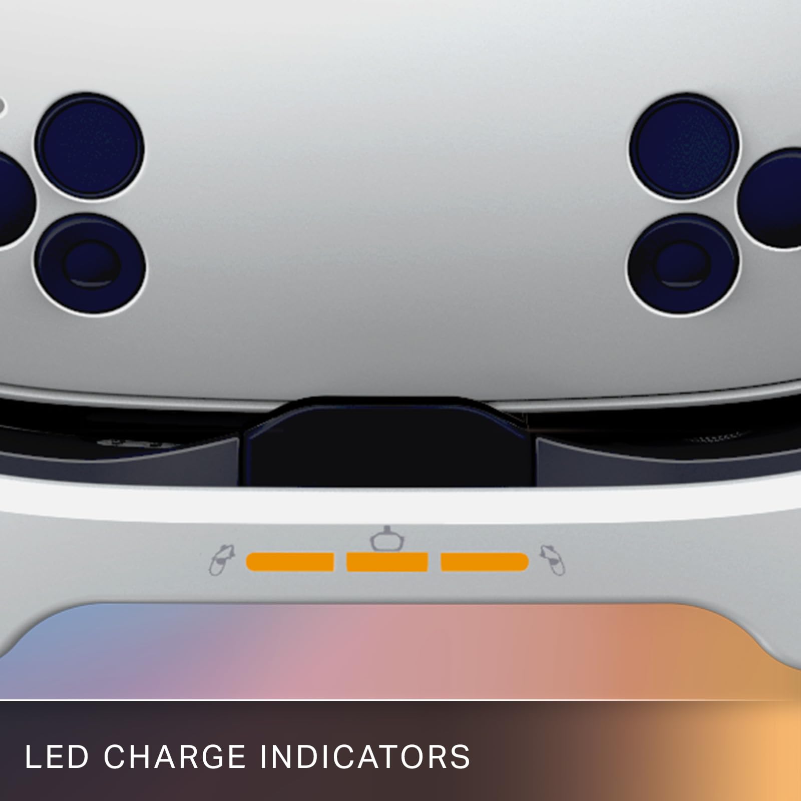 PowerA Charging Station for Meta Quest 3 / 3S - Officially Licensed VR Charging Dock with Rechargeable Controller Batteries 6