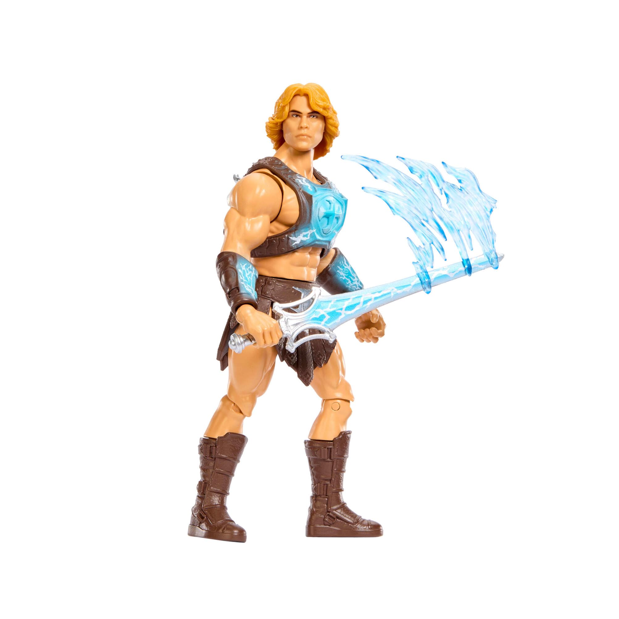 Masters of the Universe He-Man Feature Figure - 5.5 Inch | Twist & Slash Action | Power Sword Accessory 5