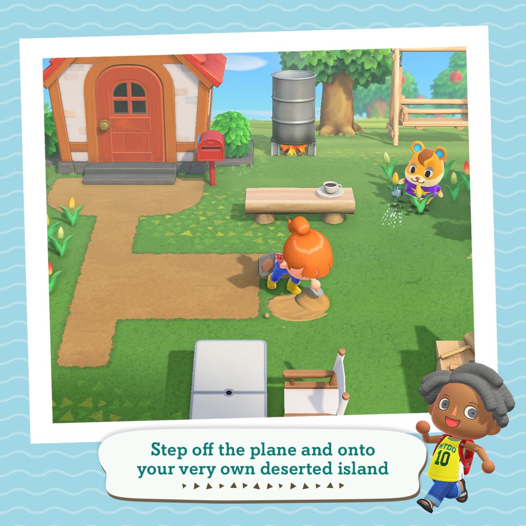 Animal Crossing: New Horizons - Nintendo Switch Lite (Coral) Console Bundle 5