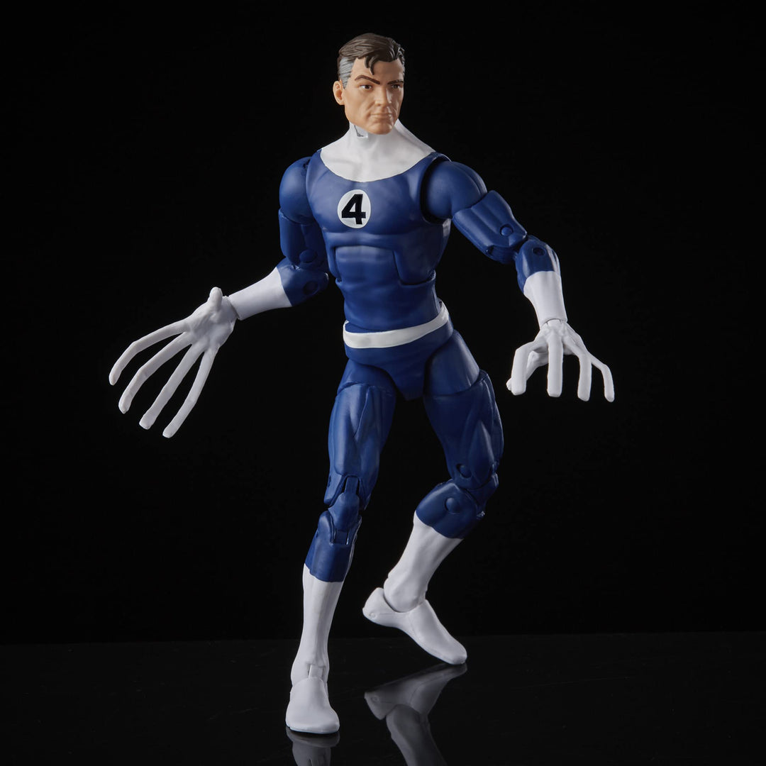 Hasbro Marvel Legends Series Retro Fantastic Four Mr. Fantastic 6-Zoll-Action-Fi