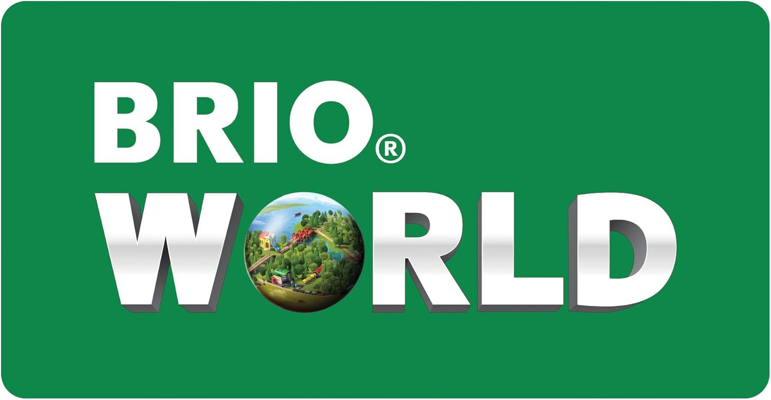 BRIO World Travel Battery Train - Battery-Powered Wooden Train Set for Kids 3+ 9