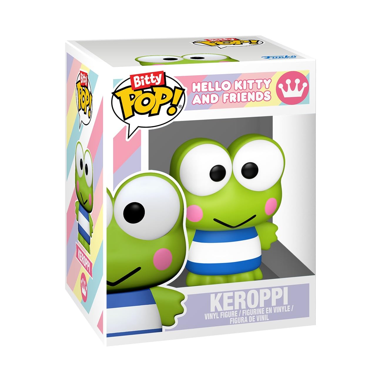 Funko Bitty Pop! Sanrio Keroppi 4PK with Surprise Mystery Mini Figure | Vinyl | 0.9-inch 4