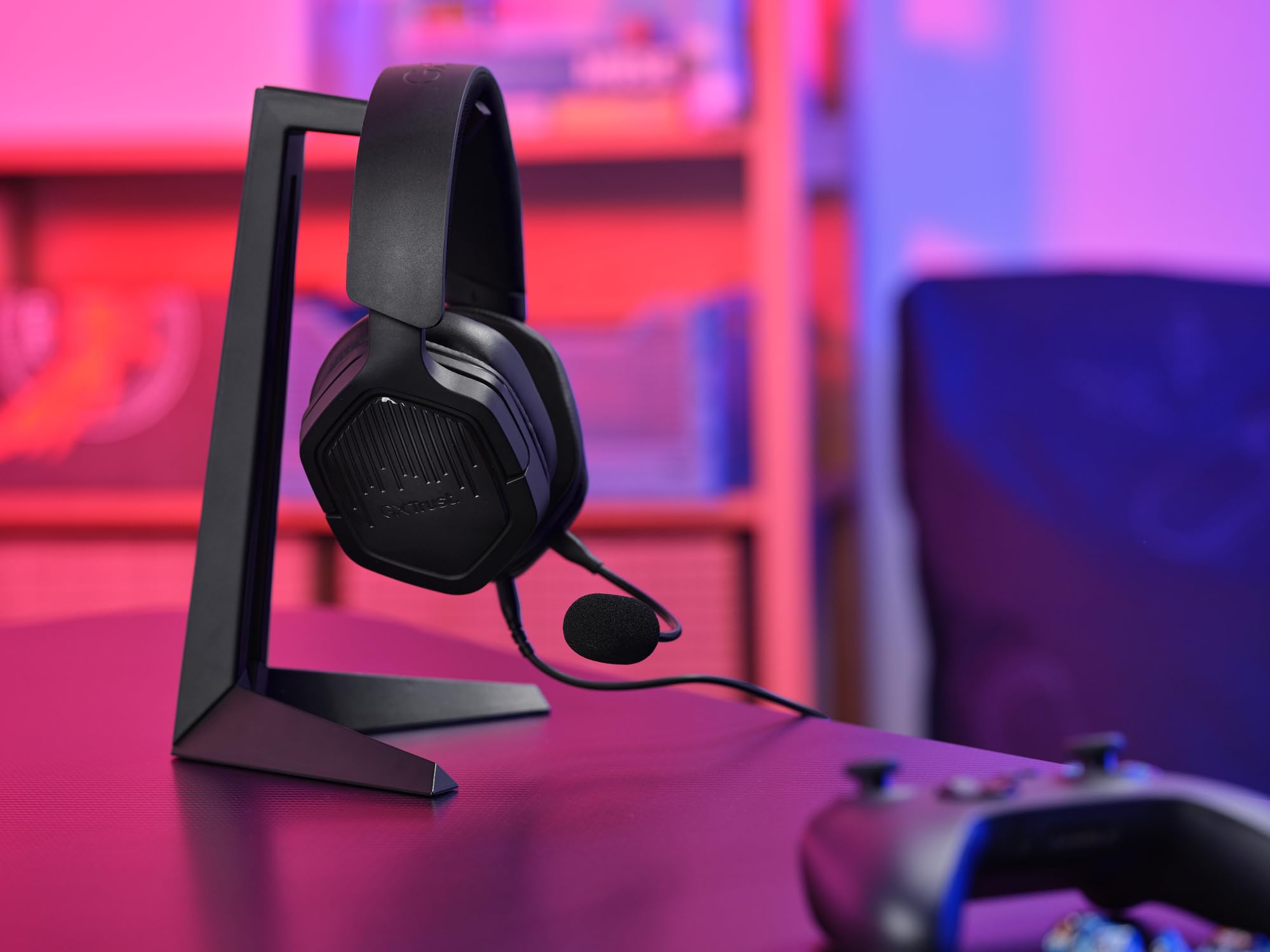 Trust Gaming Ravox GX1492 Gaming Headset with 50mm Drivers for PS5, PS4, Switch, PC, Mobile - 3.5mm Audio