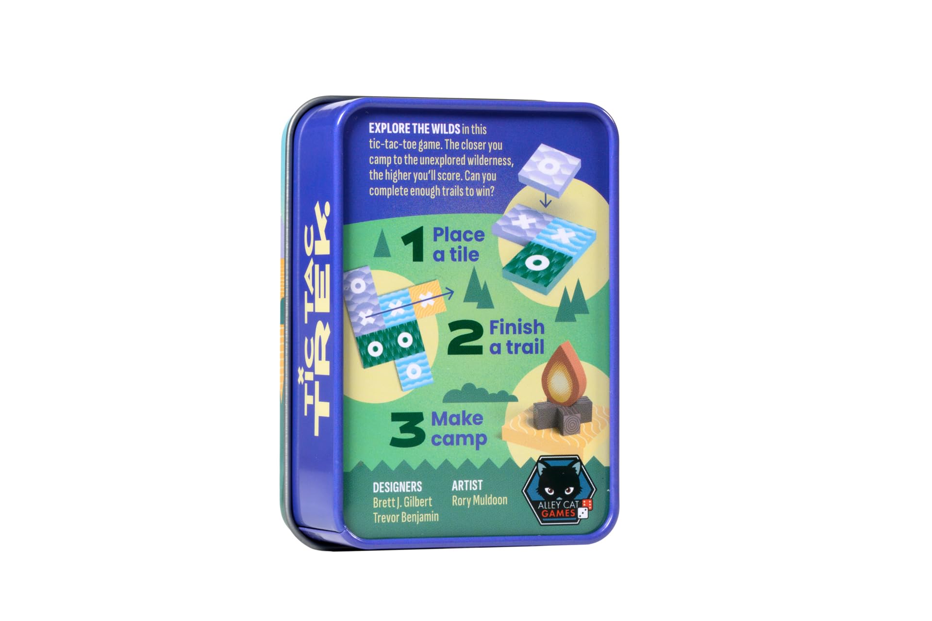 Alley Cat Games Tic Tac Trek - Tic Tac Toe Exploration Tin Game 11
