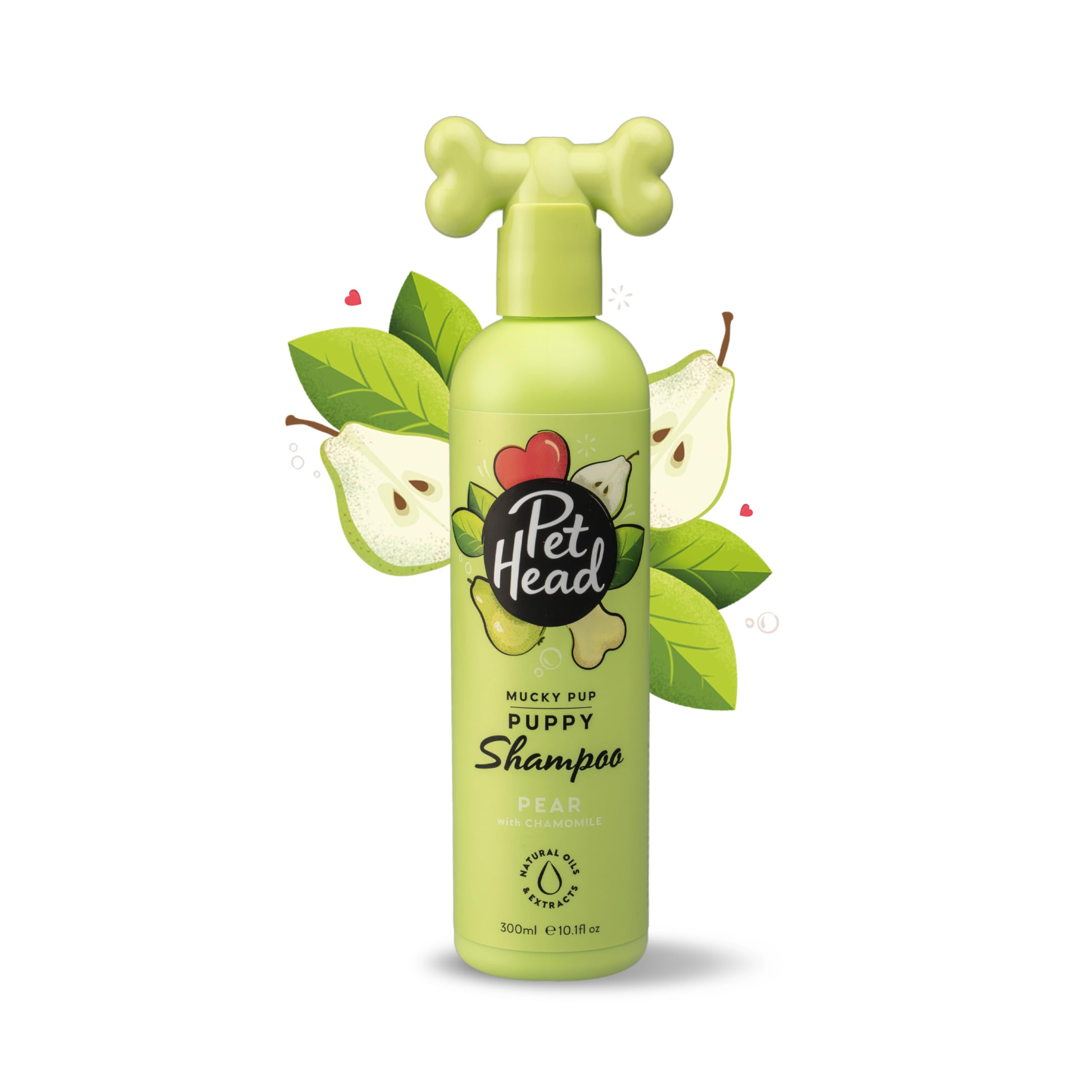 Pet Head Mucky Pup Puppy Shampoo - Pear Scent | Conditioning Formula for Puppies from 8 Weeks