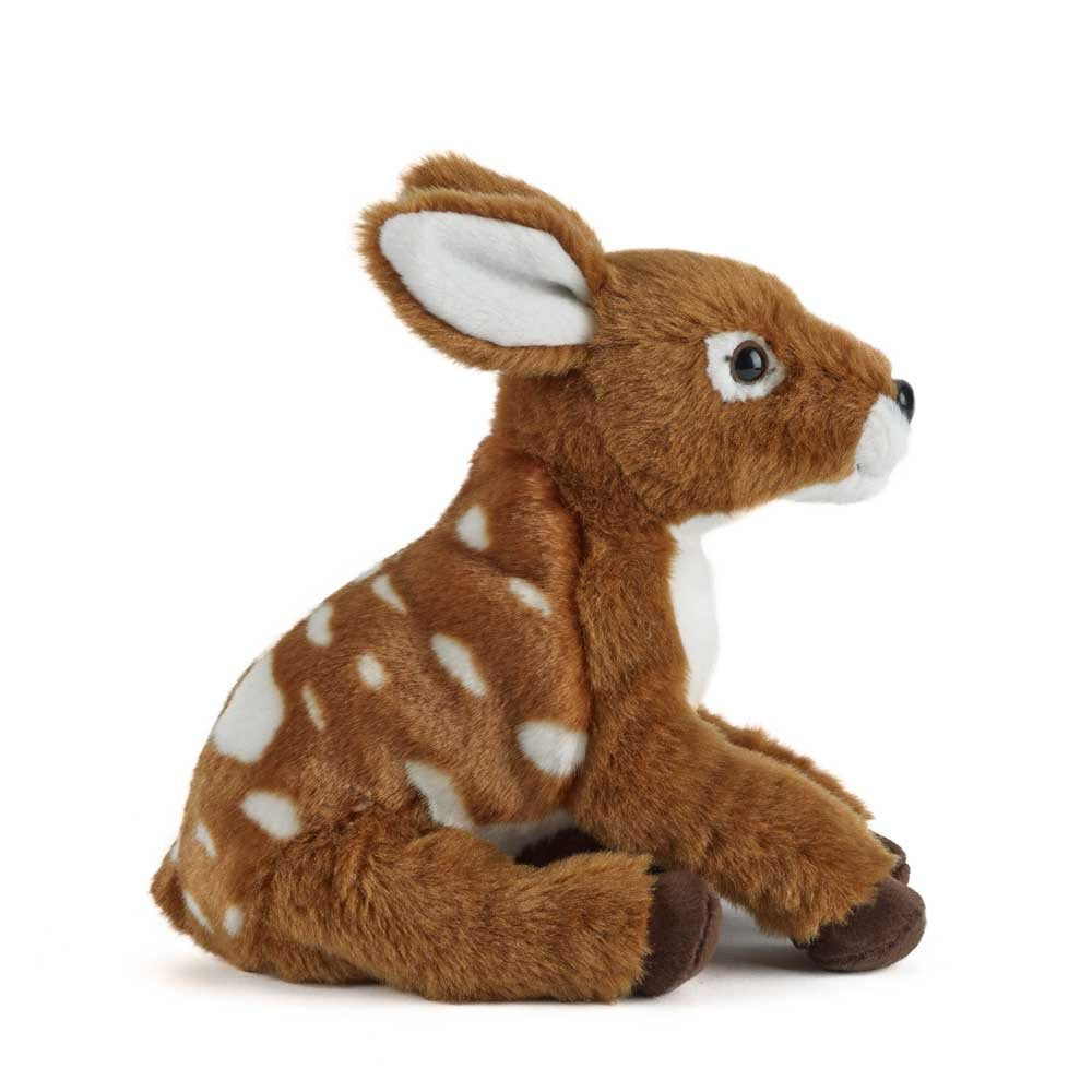 Living Nature Fawn Baby Deer Soft Toy - Realistic Detail, Eco-Friendly, 21cm 2