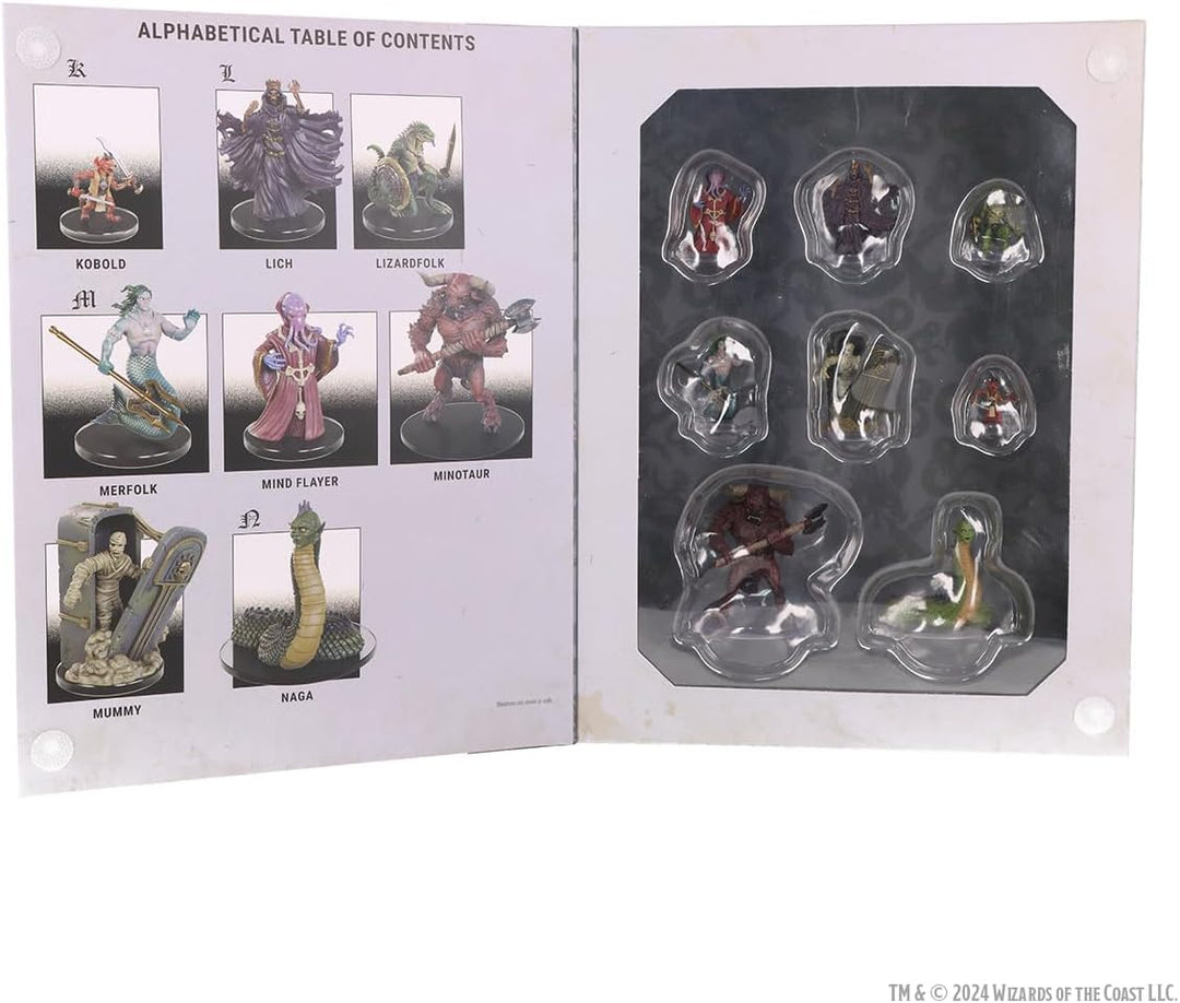 WizKids Dungeons & Dragons Classic Collection Monsters K-N Pre-Painted Miniatures Boxed Set (230803)