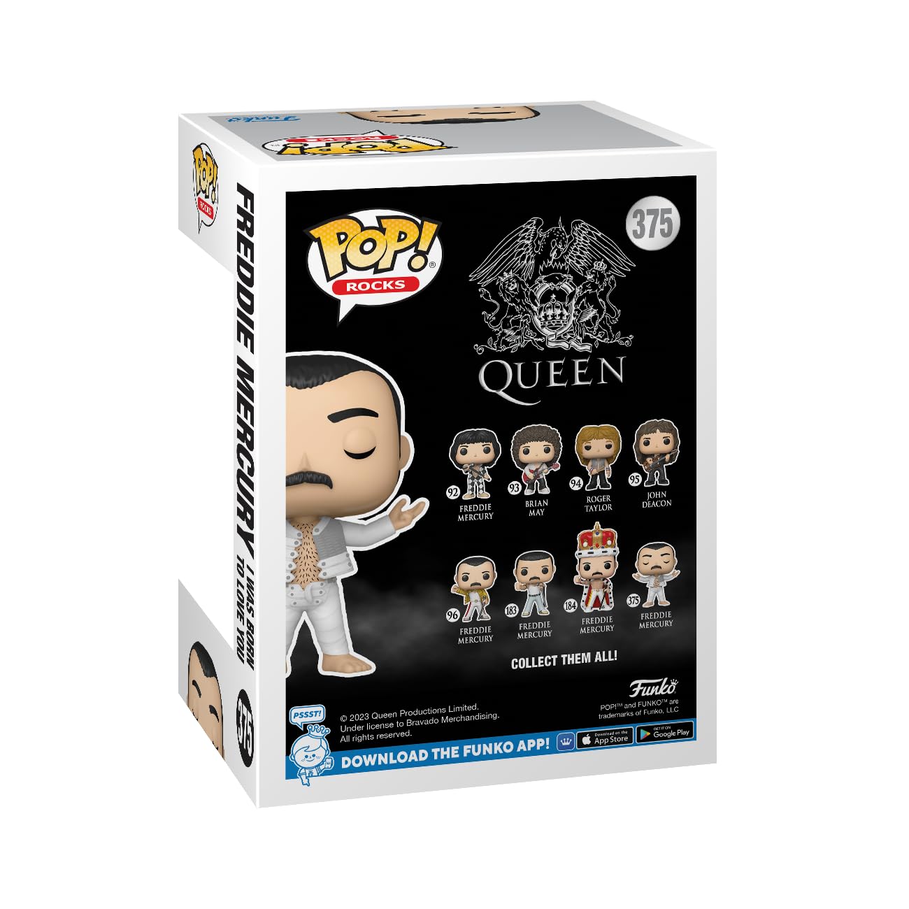 Funko Pop! Rocks: Freddie Mercury (I Was Born to Love You) Vinyl Figure | Approx. 3.75 in 3