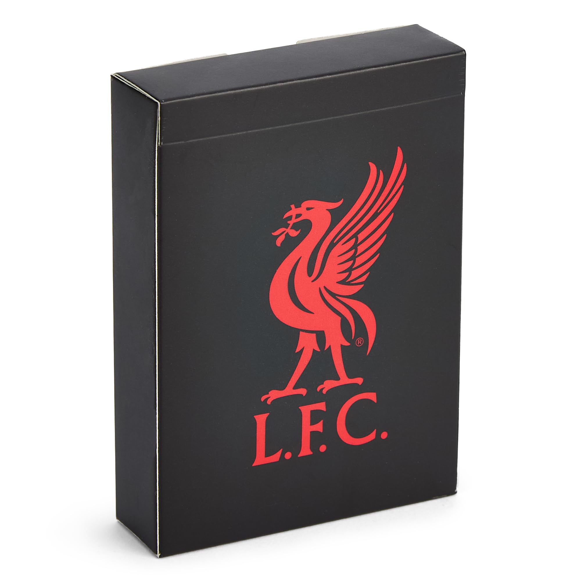 The Gift Scholars Liverpool FC Playing Cards - Standard 52-Card Deck with Red Liverbird Design