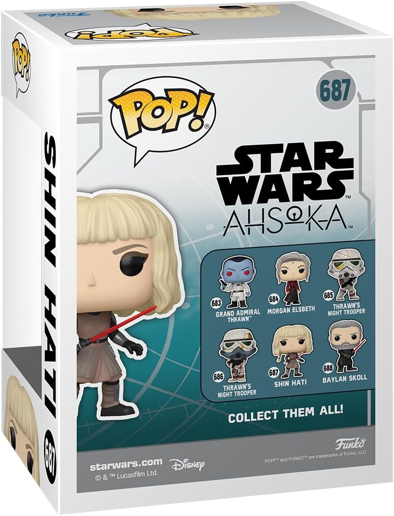 Funko POP! Vinyl: Star Wars Ahsoka - Shin Hati - Collectable Vinyl Figure - Gift