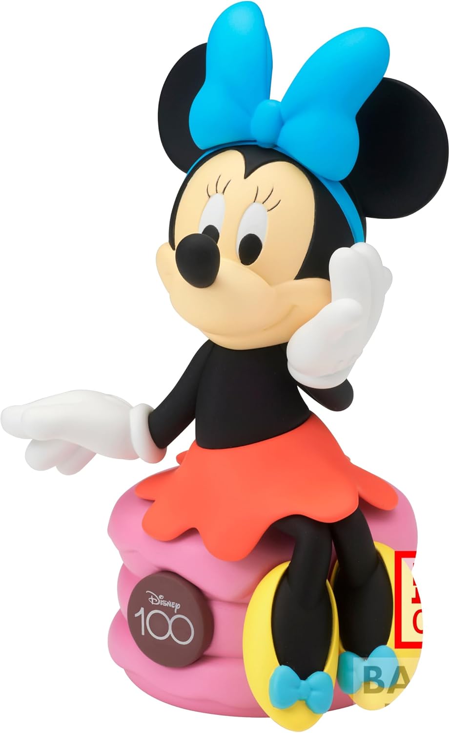 Banpresto Disney Characters Sofubi Series - Minnie Mouse Vinyl Figure (BP88707P)