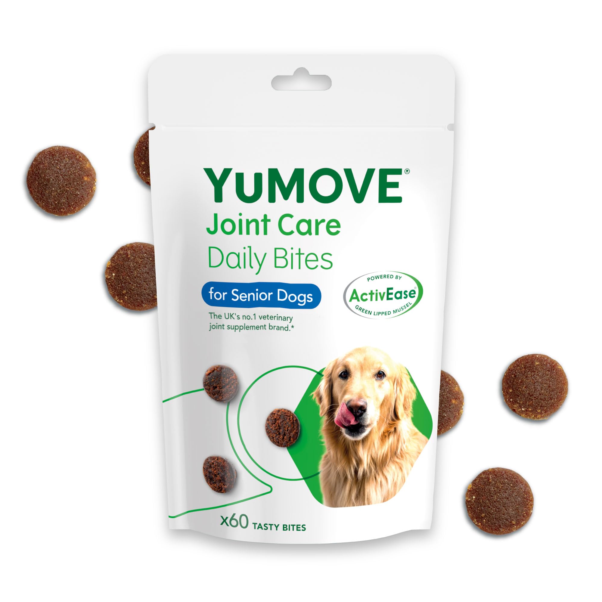 YuMOVE Senior Dog Joint Supplement - Daily Bites for Joint Care | 60 Chews 1
