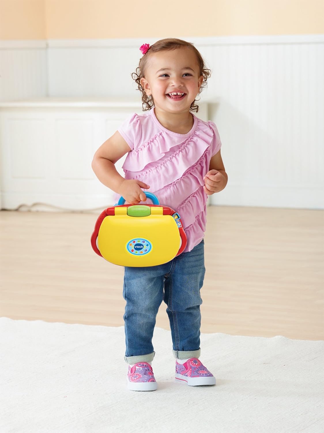 VTech Baby Laptop - Educational Learning Toy with Light-Up Screen & Music for 6 Months+