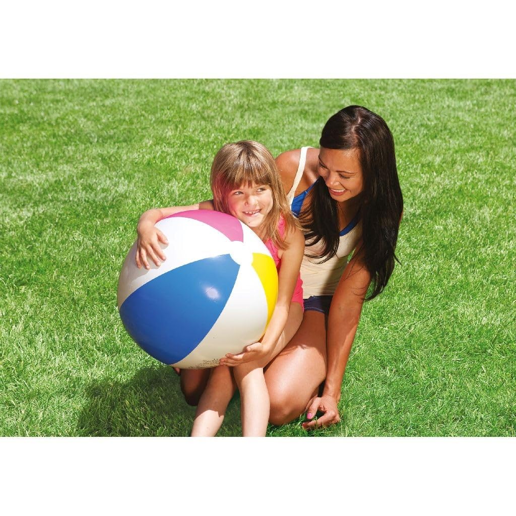 Intex 59030EP 24-Inch Glossy Beach Ball - Outdoor Play for Kids 3+ 7