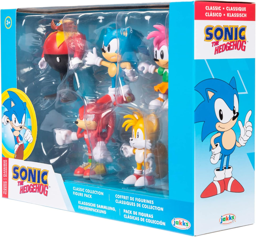 JAKKS Pacific Sonic the Hedgehog - 5-Pack 6cm Figurines (414524)