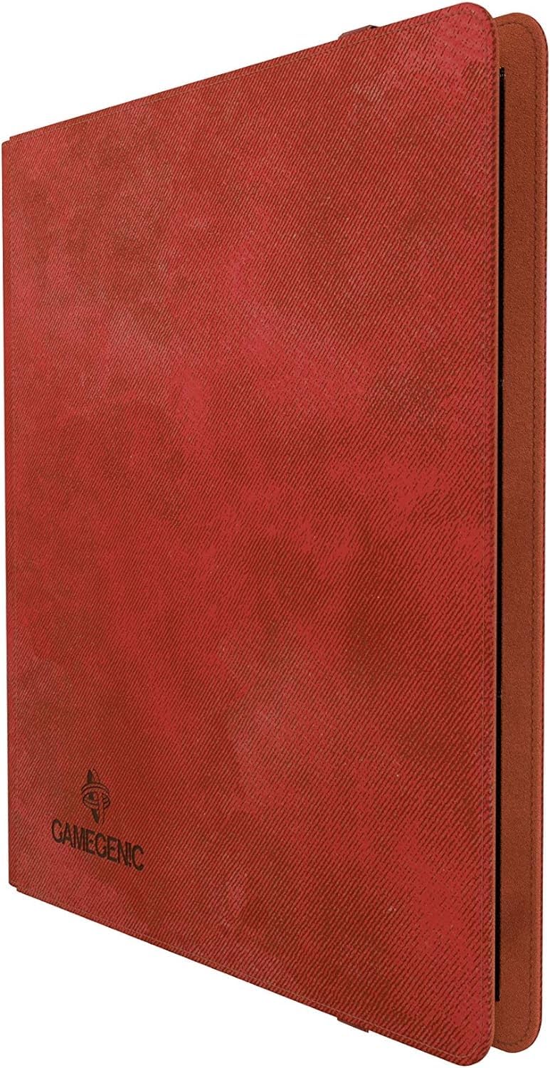 Gamegenic Prime Album 24-Pocket - Holds 480 Double-Sleeved Cards, Red 2