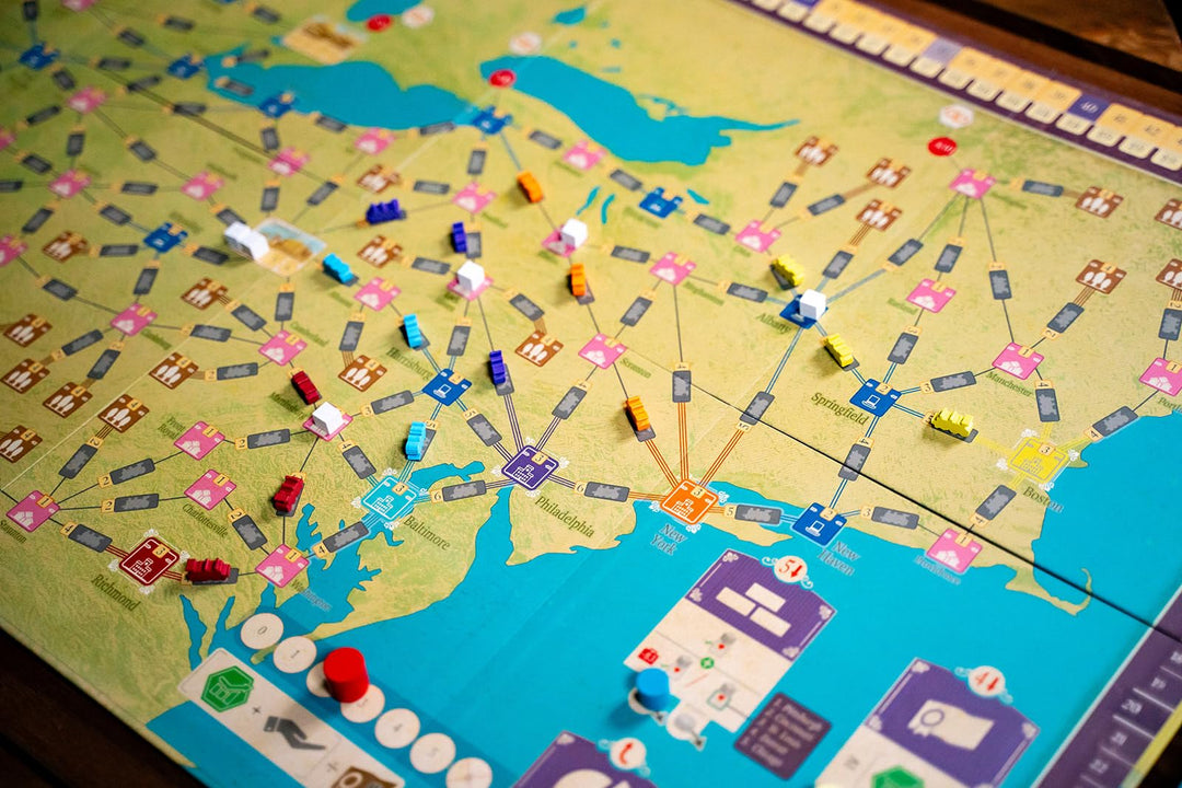 Capstone Games Age of Rail: Allegheny & La Pampa Expansion (CAS-IR402)