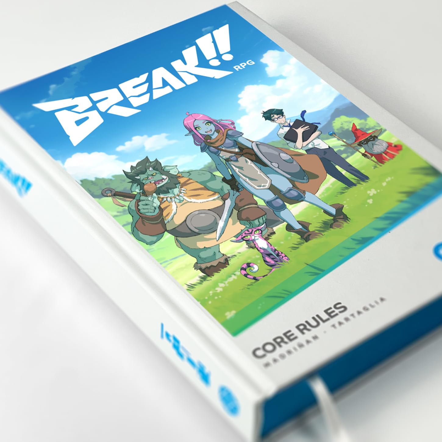 BREAK!! RPG Core Rules: Standard Edition Hardcover - Anime & NES Inspired Fantasy RPG 2