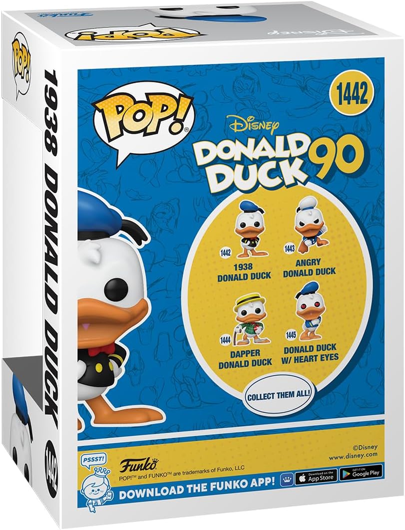 Funko Pop! Disney 90th Anniversary - Donald Duck Vinyl Figure (1938)