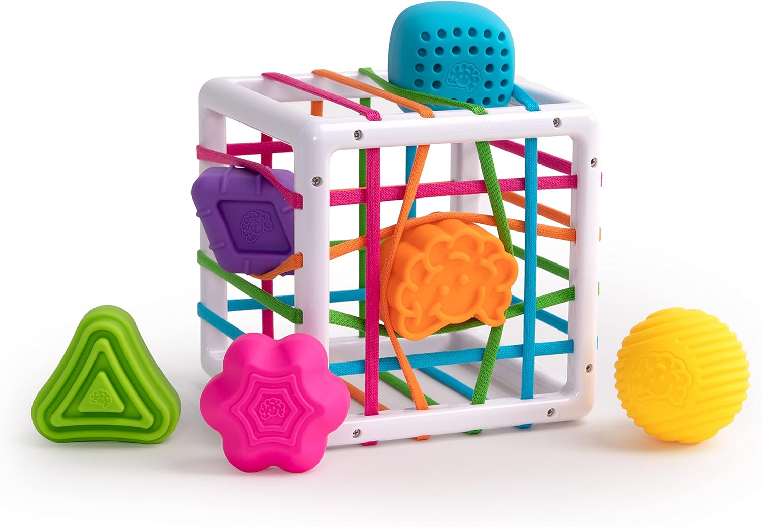 Fat Brain Toys InnyBin F251 - Shape Sorting Sensory Toy for Toddlers 1