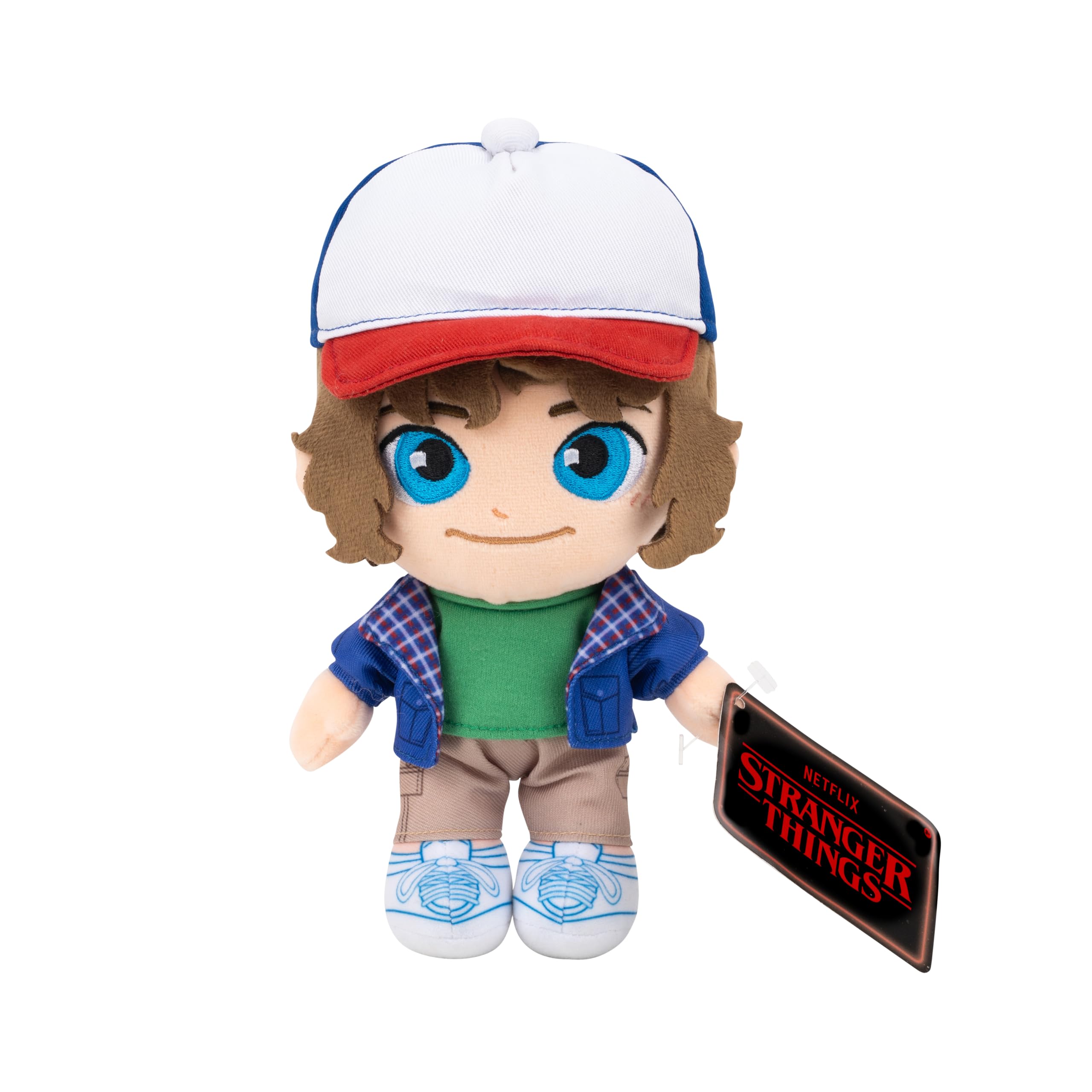 Stranger Things Dustin Henderson Plush - 8-Inch Soft Plush with Special Embroidery 7