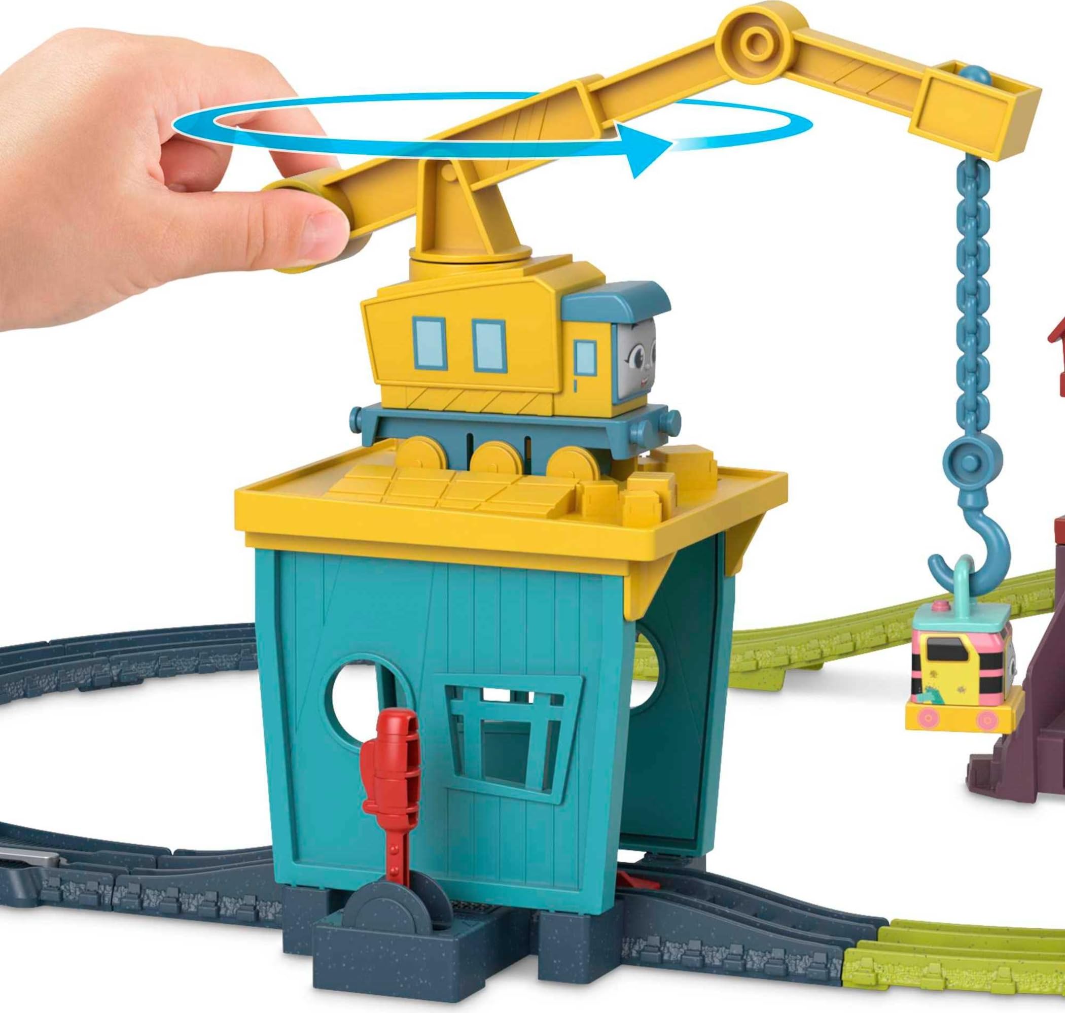 Thomas & Friends Fix 'em Up Friends Train Set | 18-Piece | Battery Powered | Ages 3+ 6