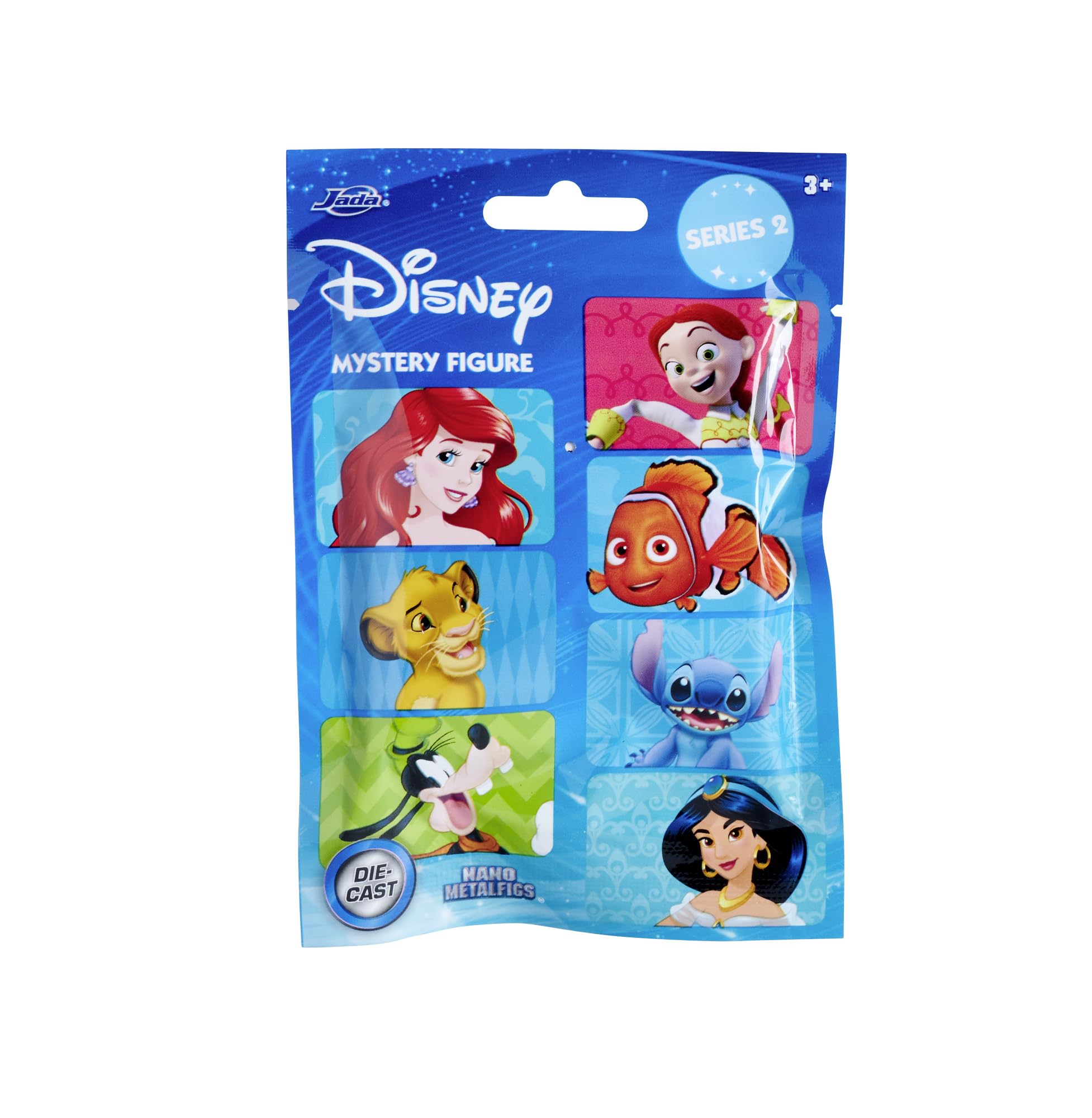 Jada Disney Ariel Nano Metal Figure - 1:65 Scale Die Cast | 4cm Tall 2