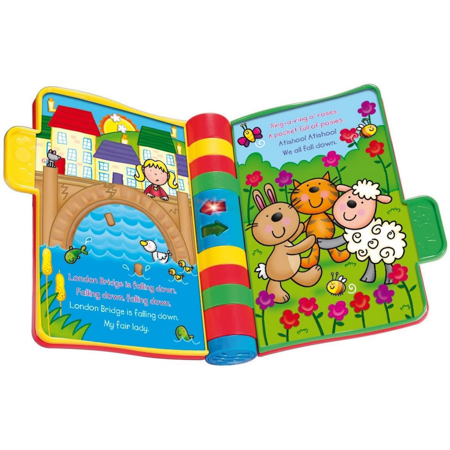 VTech Baby Nursery Rhymes Book - Interactive Musical Light-Up Book for 6 Months+ 2
