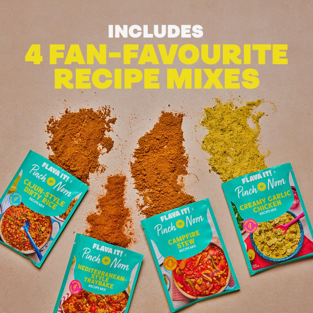 Flava It! x Pinch of Nom Fan-Favourite Recipe Mix Multipack