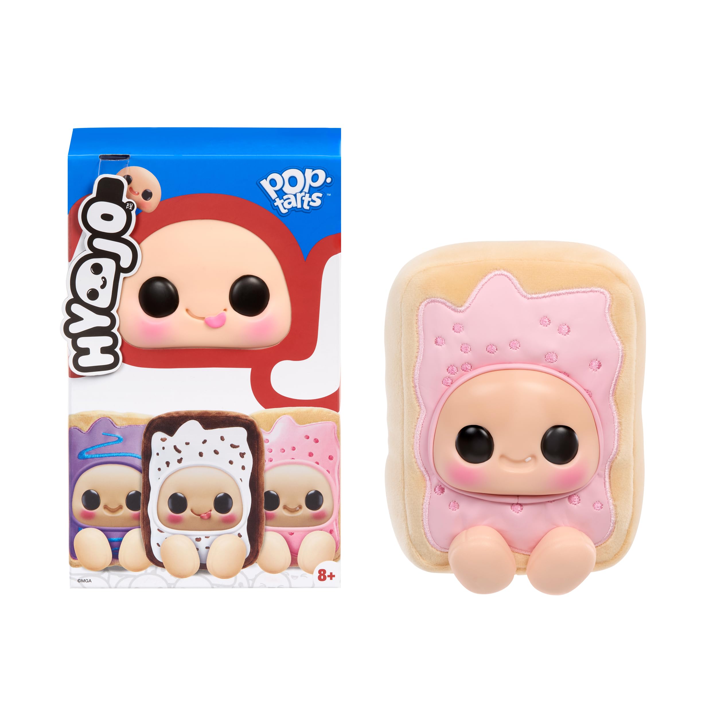 Hyojo Pop-Tarts Series Squishy Collectible - Frosted Cherry, Wild Berry, or Cookies & Creme | Ages 8+