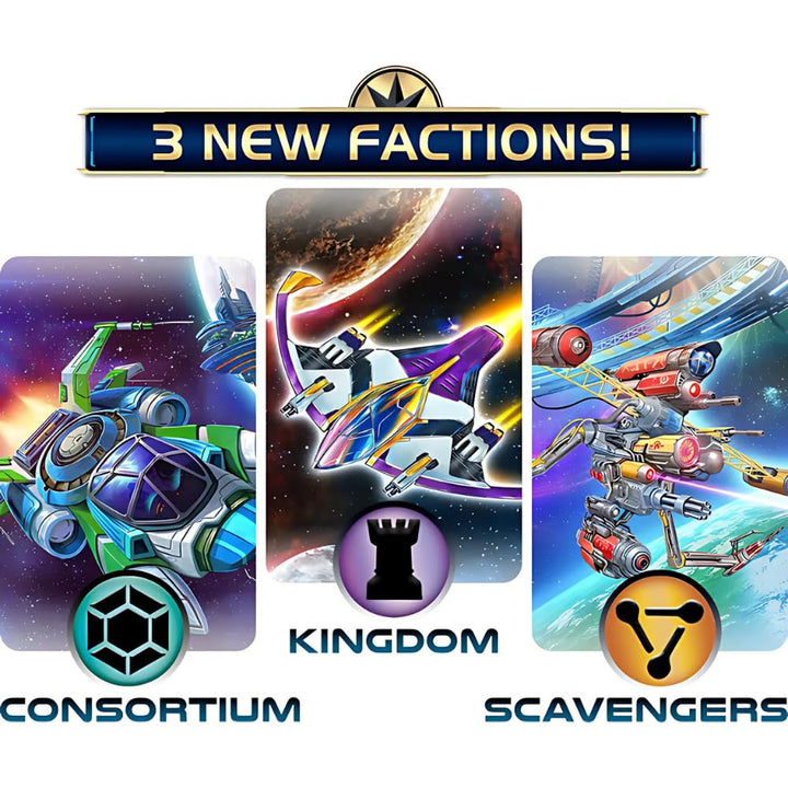 Wise Wizard Games | Star Realms: Rise of Empire | Board Game | Ages 12+ | 2