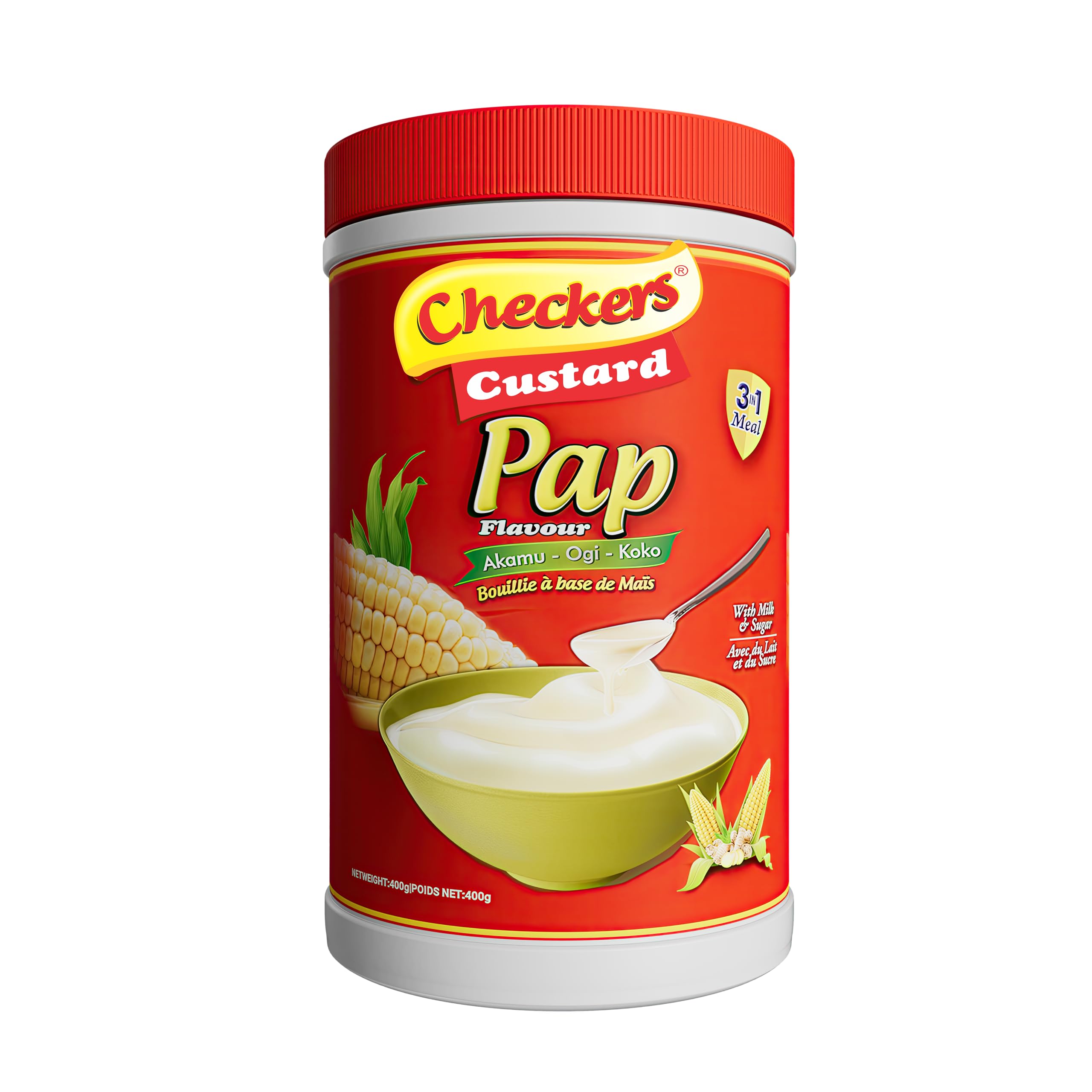 Checkers Cornflour - Fine White Cornstarch for Baking & Thickening | 400g Jar 1