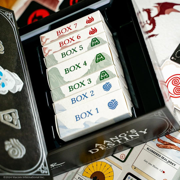 USAopoly Avatar The Last Airbender: Aang's Destiny Cooperative Deck-Building Game (DB096-653-002400-04)