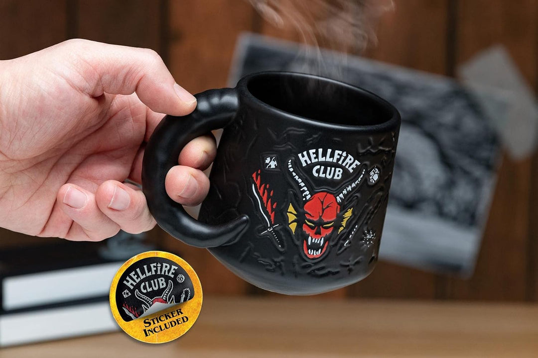 Stranger Things Hellfire Club - Hellfire Club Logo Ceramic Mug (Z109890)