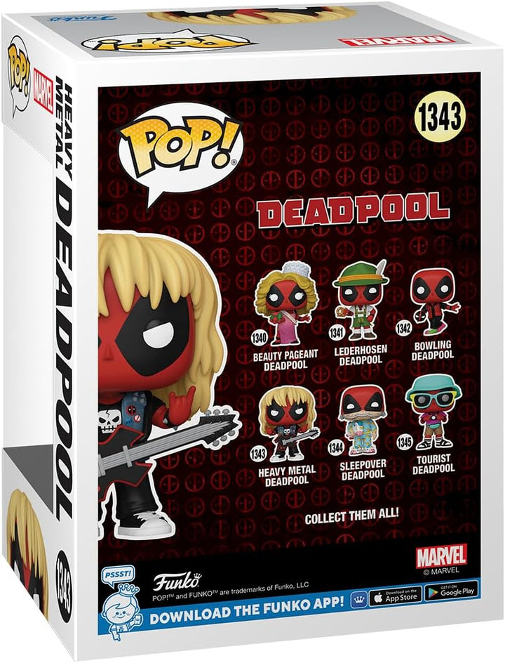 Funko Pop! Marvel Deadpool - Heavy Metal Band Member Vinyl Figure (76078)