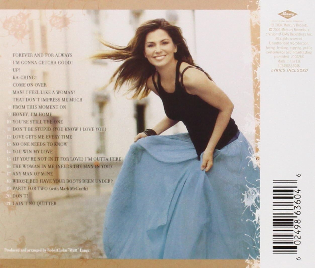 Shania Twain - Greatest Hits Audio CD 2