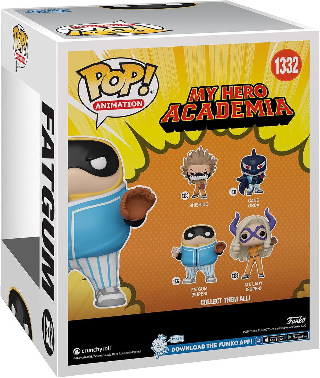 Funko Pop! Animation My Hero Academia - Fat Gum Vinyl Figure (70617)