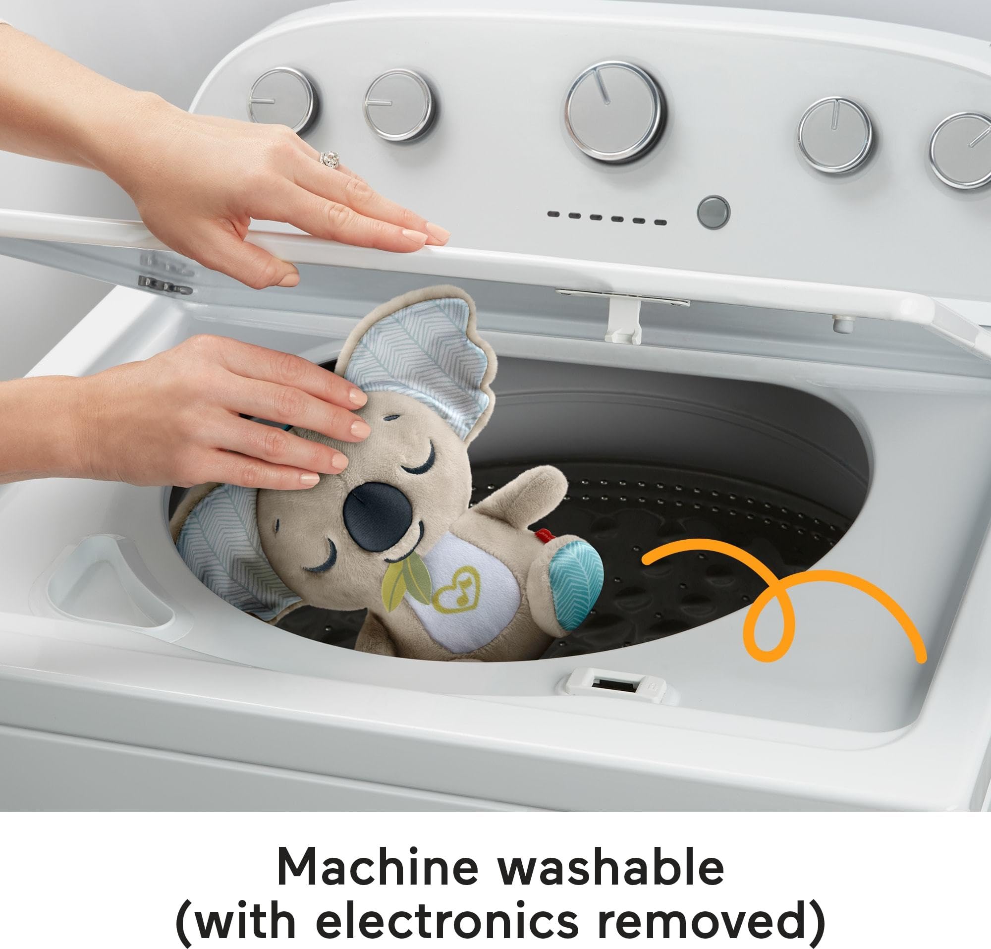 Fisher-Price On-the-Go Koala Soother - Plush Portable Sound Machine for Newborns 0+ Months