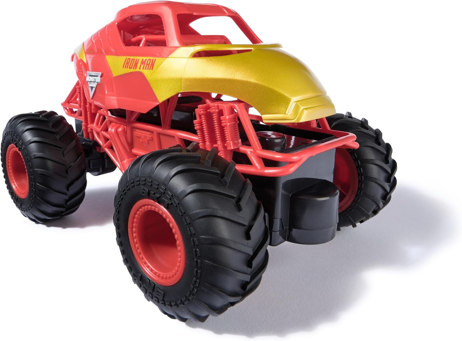 Monster Jam, Marvel Iron Man RC Monster Truck, 1:24 Scale, Kids’ Toys for Boys a