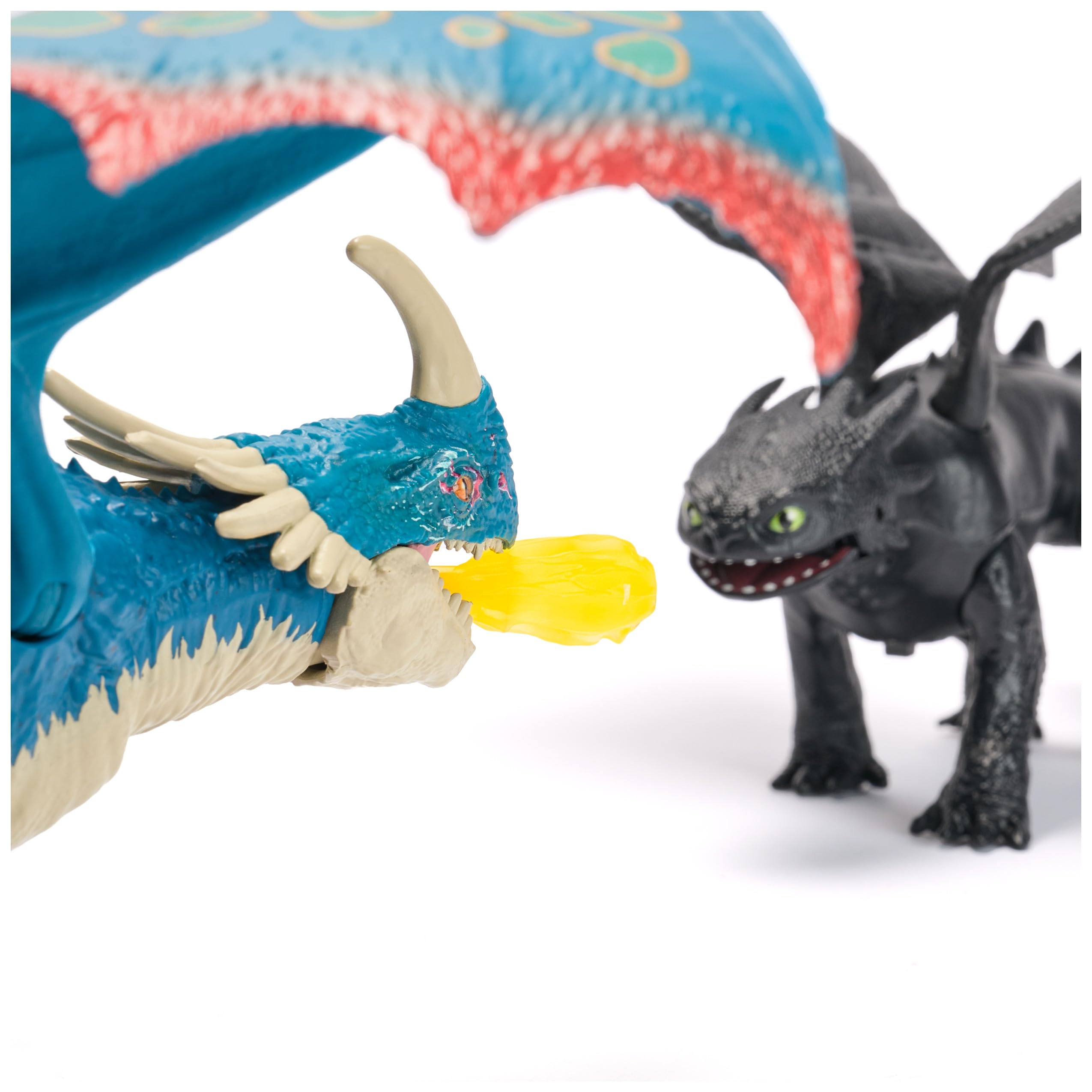 Dreamworks Dragons Battle Dragons Fire Blast Deadly Nadder Action Figure - 10 Inch, Multicolor 8