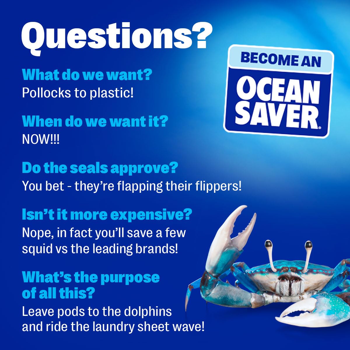 OceanSaver - Eco Laundry Detergent Sheets (30 Washes) | Non-Bio, Plant-Based, Plastic-Free 5