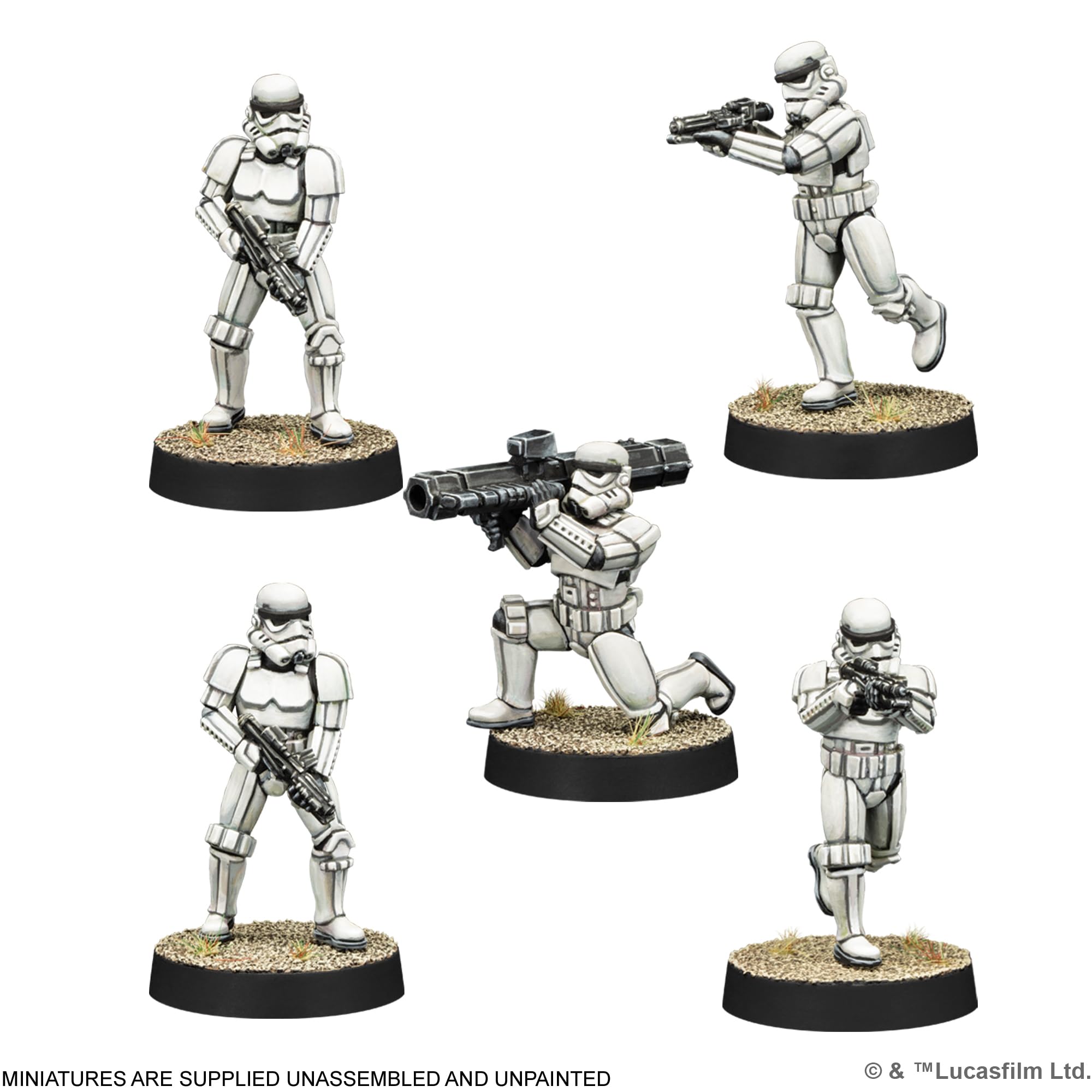 ATOMIC MASS GAMES Star Wars Legion: Stormtroopers Miniatures Board Game | 11 Miniatures | Age 14+ 3