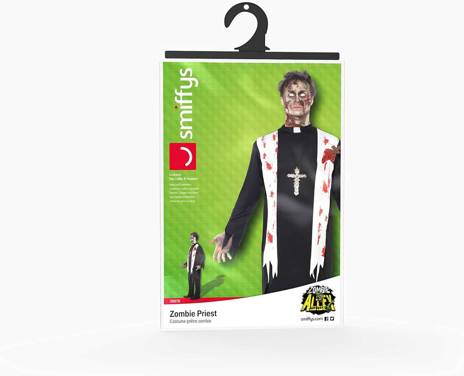 Smiffys Zombie Priest Costume - Adult Men's Size M 4