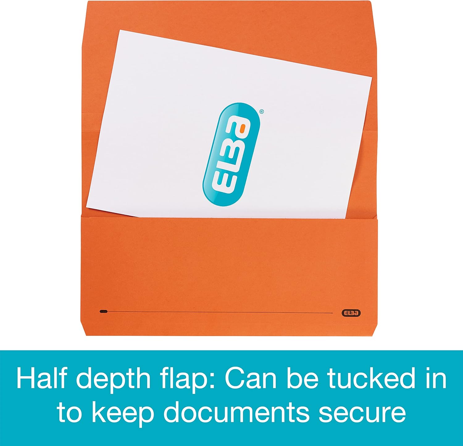 Elba Foolscap Document Wallet, Assorted Colours, Pack of 10 Folders 2