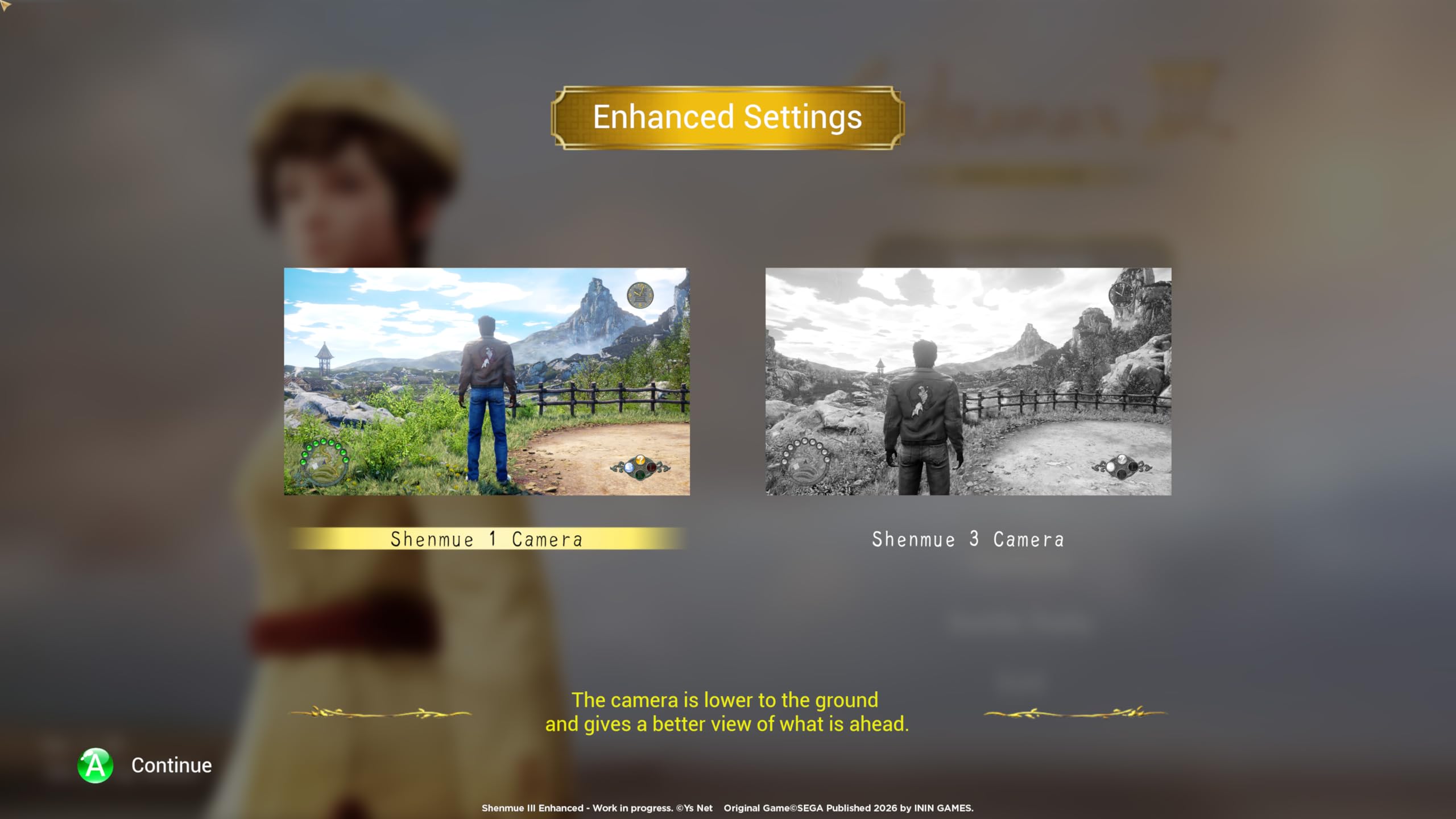 Shenmue III Enhanced - Nintendo Switch 2 (CART)