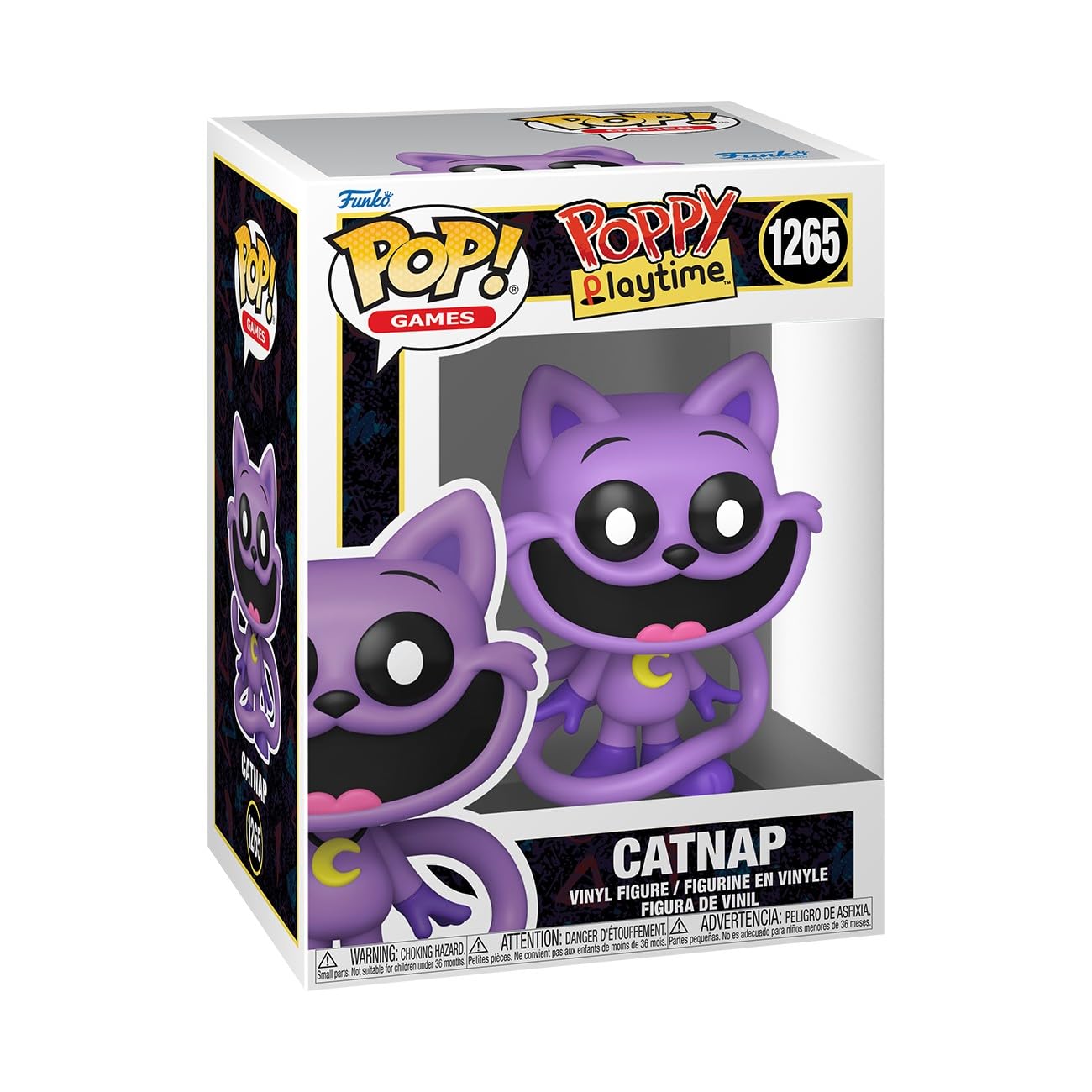 Funko Pop! Games: Poppy Playtime Catnap Vinyl Figure | 3.75 in | Model 93516
