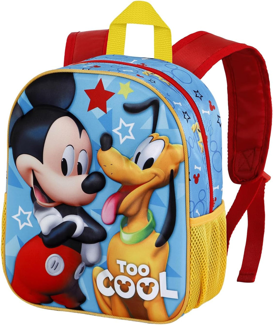 Disney Mickey Mouse Small 3D Backpack (Blue, 26 x 31 cm, 8.5 L)