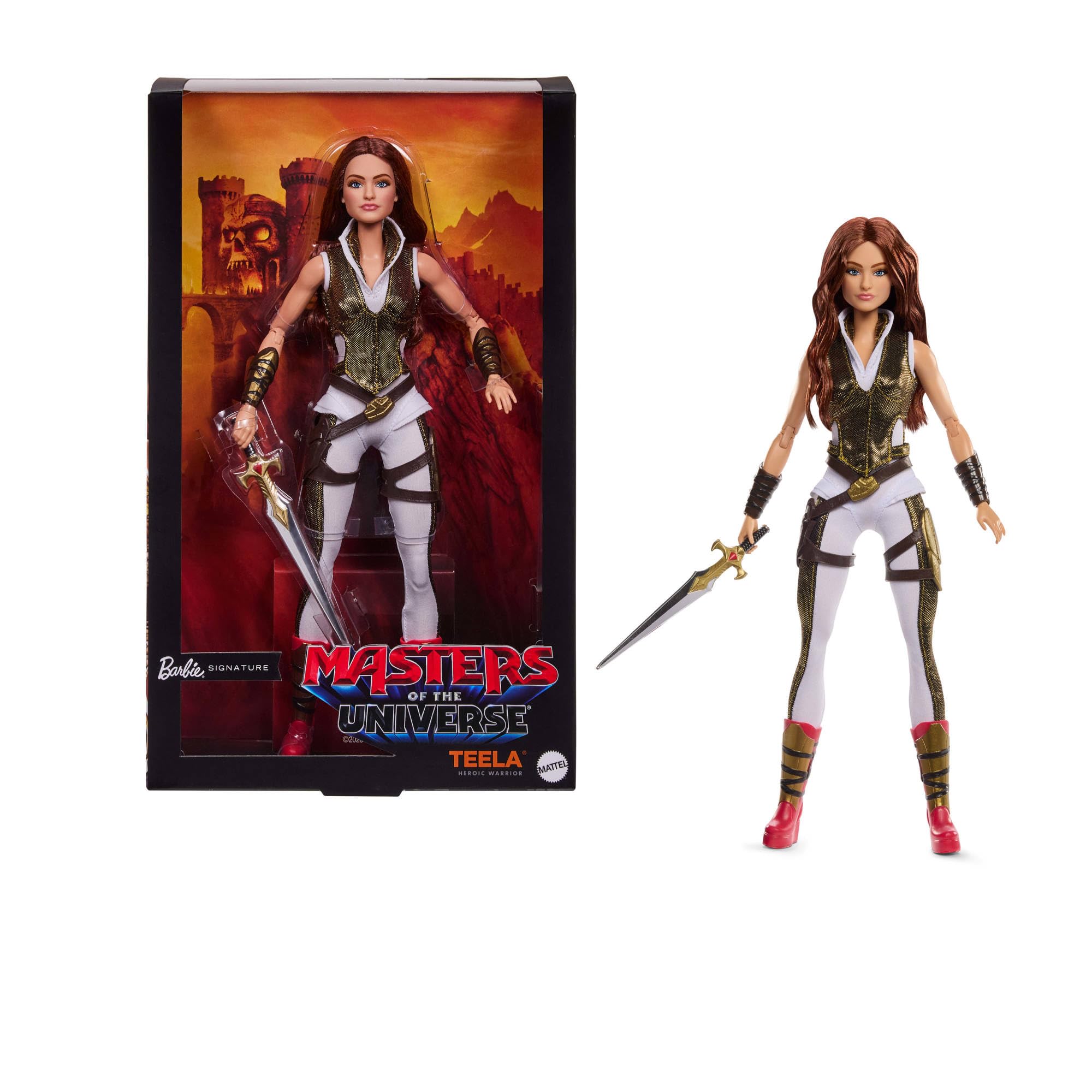 Barbie Signature Teela Doll - MOTU Collectible | Actor Likeness Sculpt | Ages 6+ 1