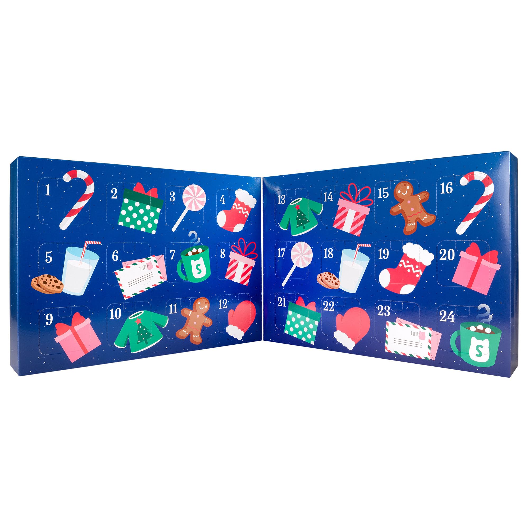 Micromallows Squishmallows 24-Day Holiday Plush Advent Calendar - 3+ Years 2