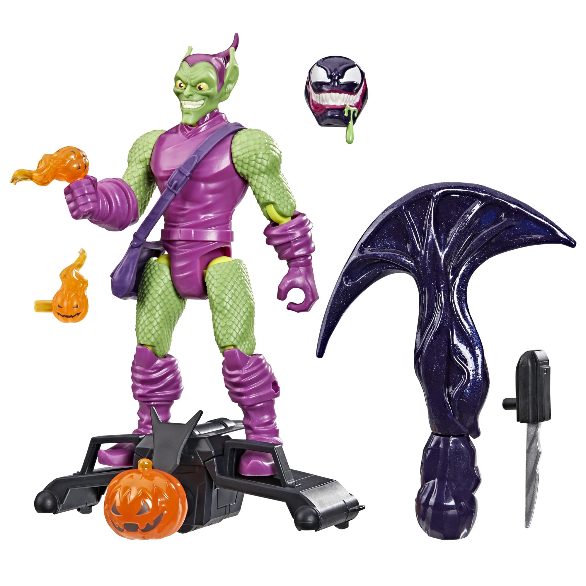 SPIDER-MAN MixMashers Green Goblin Action Figure - 5 Inch | Interchangeable Parts | Ages 4+ 1